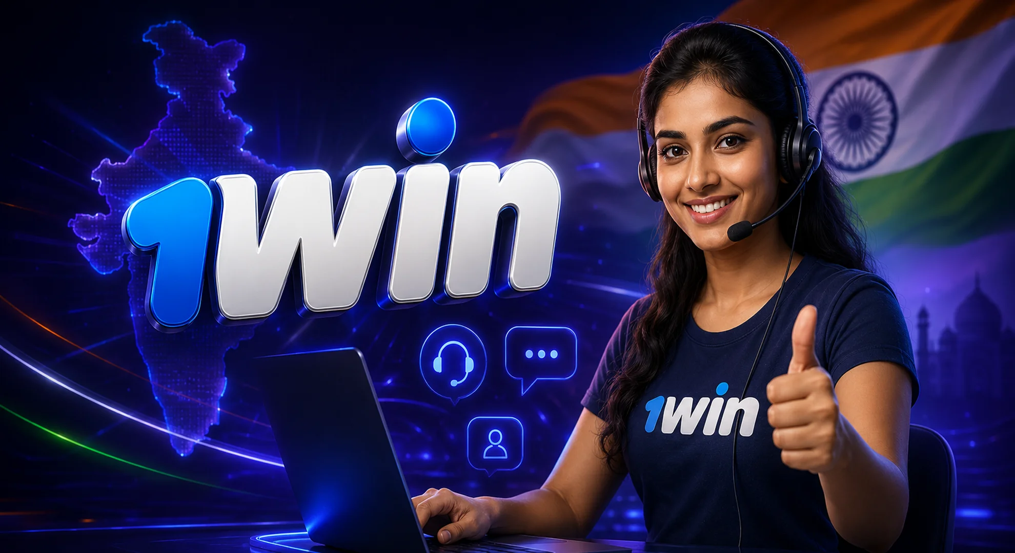 How to contact 1win customer support via phone number and online live chat India